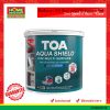 สีเคลือบเงา (3.5 ลิตร) #AQ100 รุ่นอะควา ชิลด์ 2in1 (สูตรน้ำ) กึ่งเงา “ทีโอเอ”